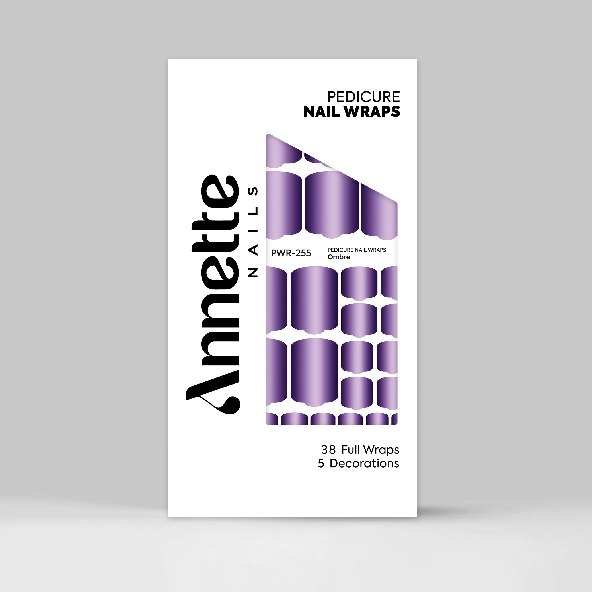 Nail Wraps Pedichiura Ombre 255 Annette Nails PWR-255