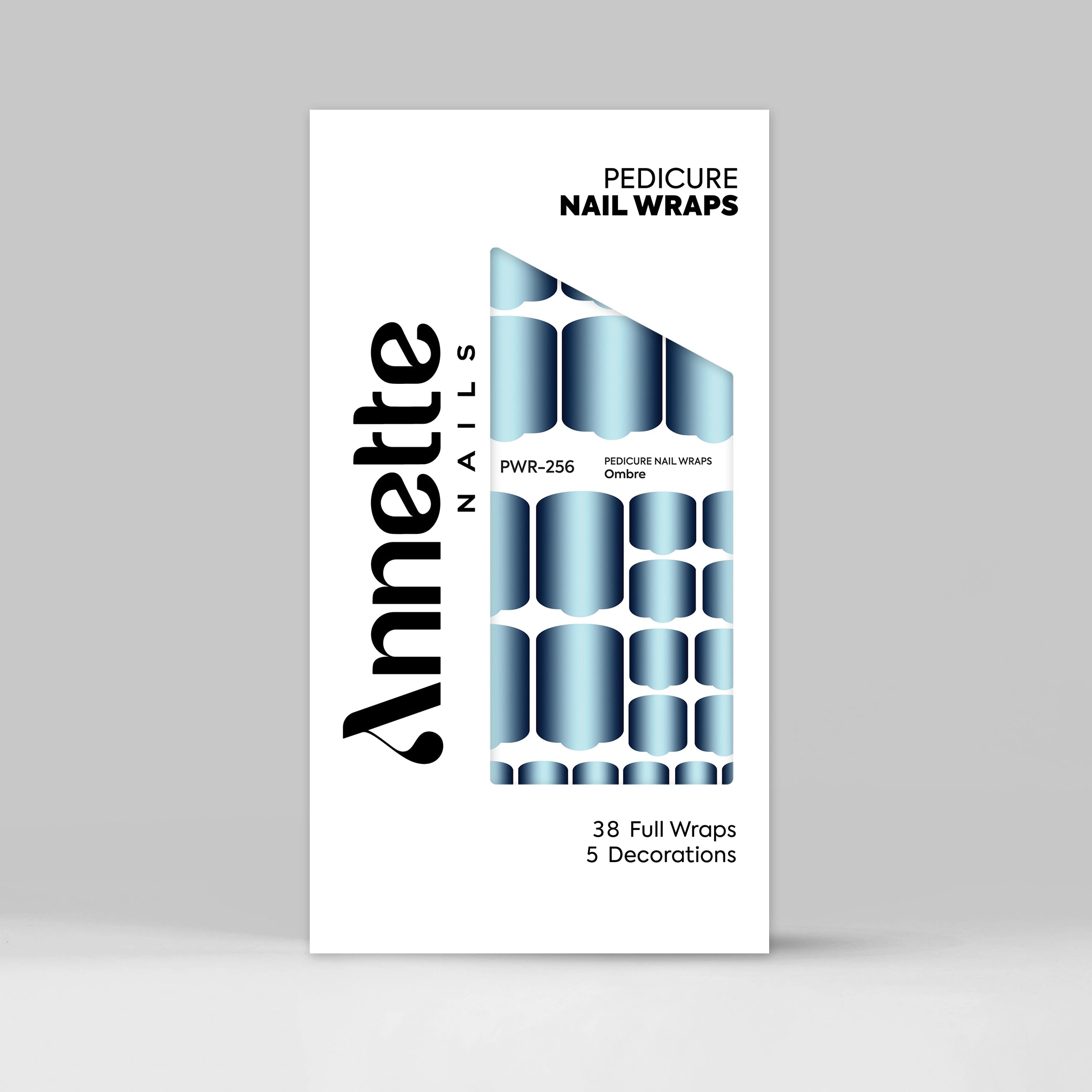Nail Wraps Pedichiura Ombre 256 Annette Nails PWR-256
