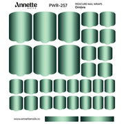 Nail Wraps Pedichiura Ombre 257 Annette Nails PWR-257