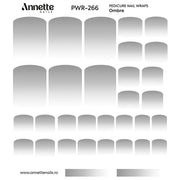 Nail Wraps Pedichiura Ombre 266 Annette Nails PWR-266
