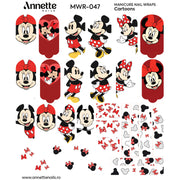 Nail Wraps Manichiura Cartoons 47 Annette Nails MWR-047