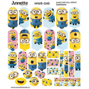 Nail Wraps Manichiura Cartoons 49 Annette Nails MWR-049