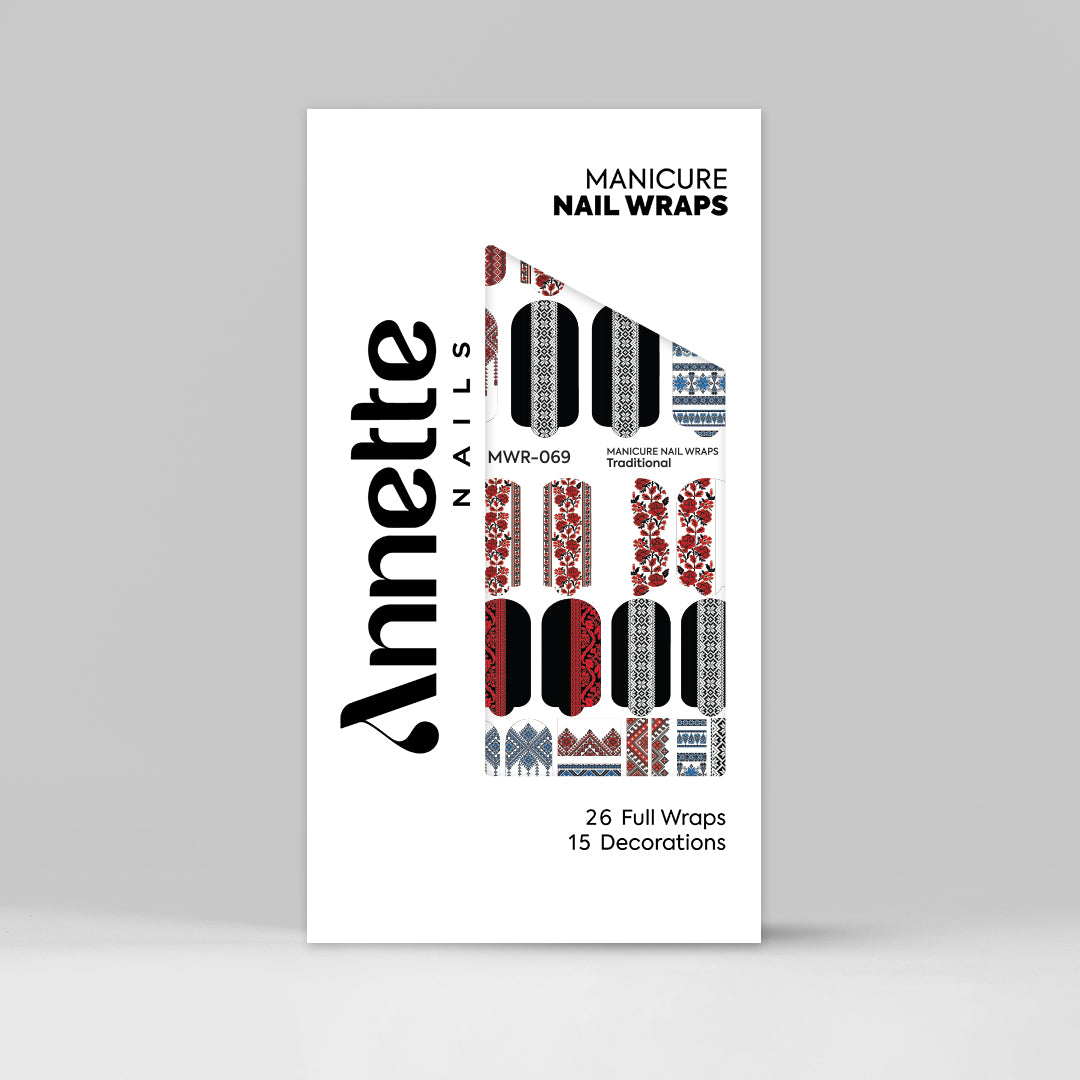 Nail Wraps Manichiura Traditional 69 Annette Nails MWR-069