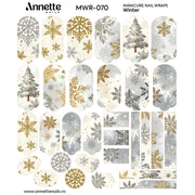 Nail Wraps Manichiura Winter 70 Annette Nails MWR-070