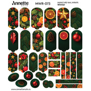 Nail Wraps Manichiura Winter 73 Annette Nails MWR-073