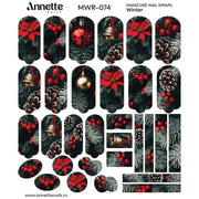 Nail Wraps Manichiura Winter 74 Annette Nails MWR-074