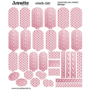 Nail Wraps Manichiura Winter 81 Annette Nails MWR-081