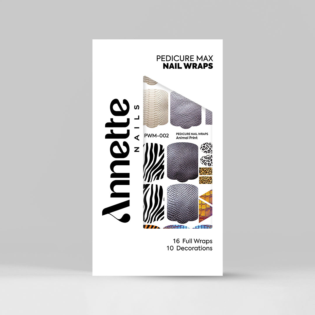 Nail Wraps Pedichiura Max Animal Print 2 Annette Nails PWM-002