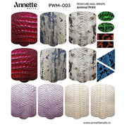 Nail Wraps Pedichiura Max Animal Print 3 Annette Nails PWM-003