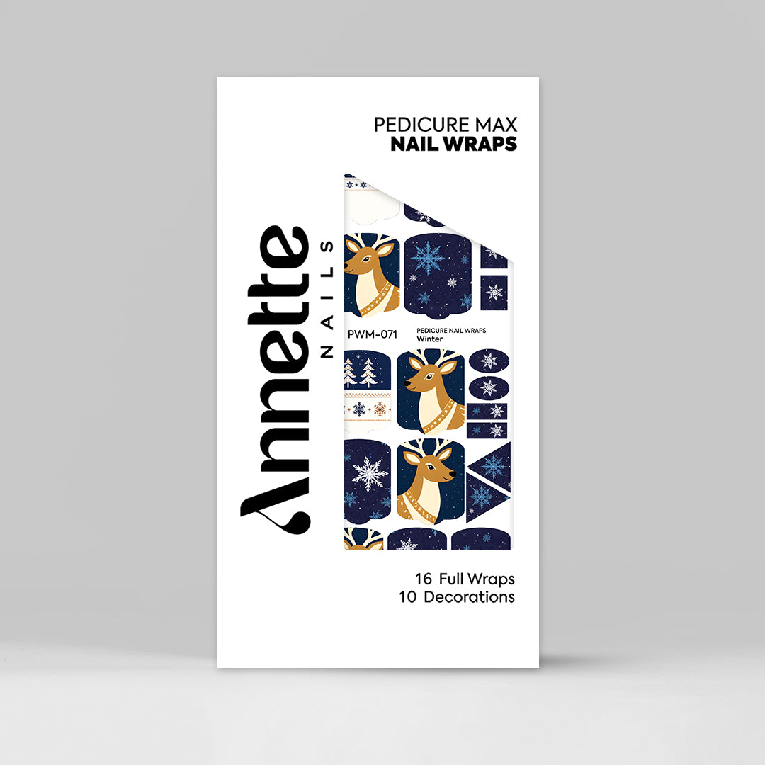 Nail Wraps Pedichiura MAX Winter 71 Annette Nails PWM-071