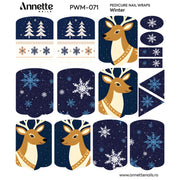 Nail Wraps Pedichiura MAX Winter 71 Annette Nails PWM-071
