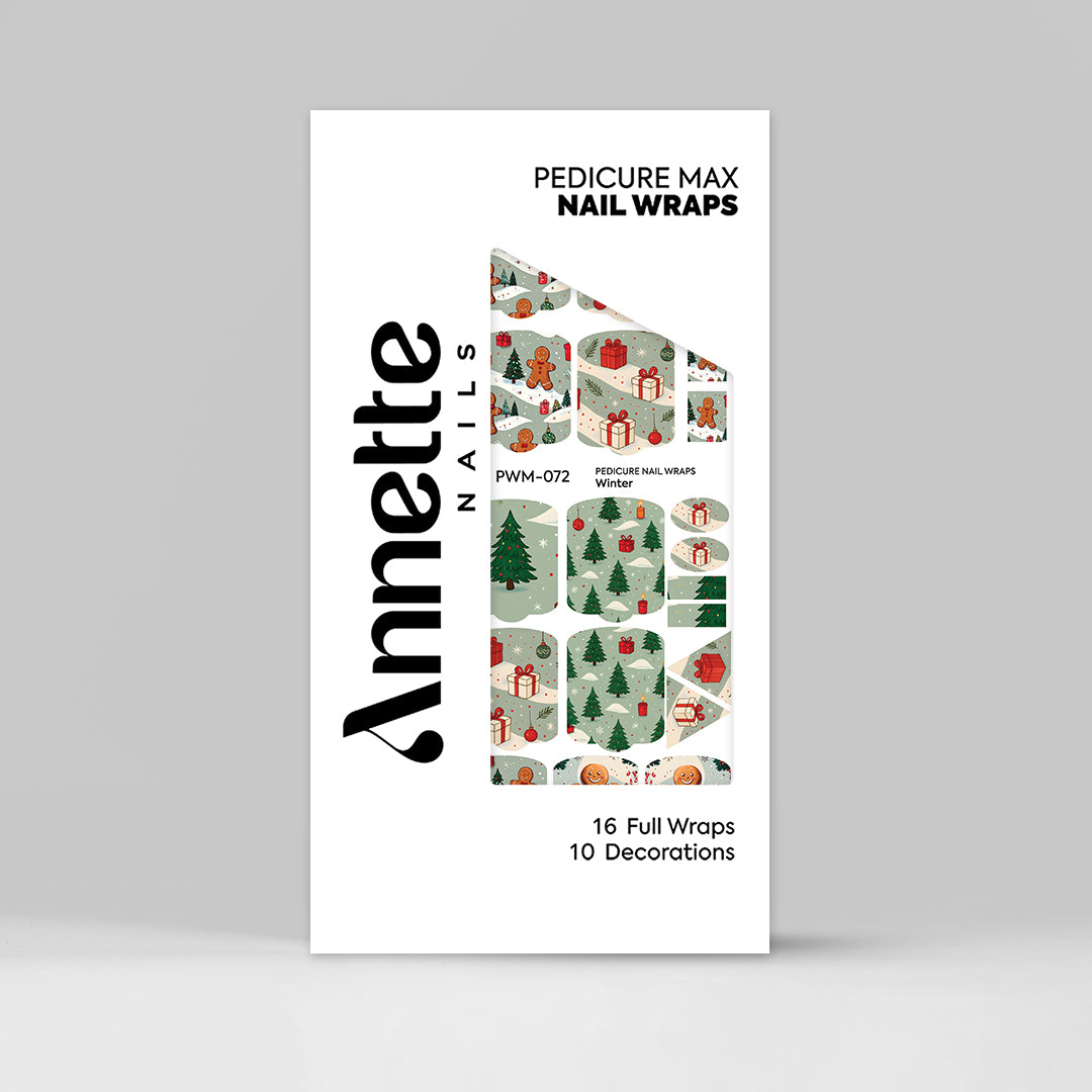 Nail Wraps Pedichiura MAX Winter 72 Annette Nails PWM-072