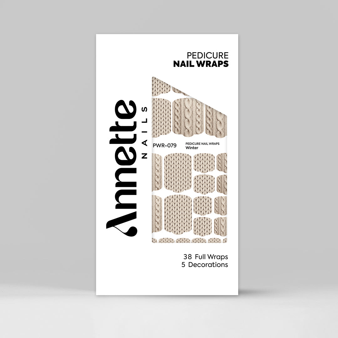 Nail Wraps Pedichiura Winter 79 Annette Nails PWR-079