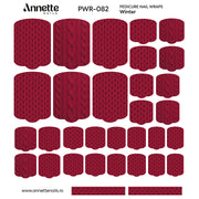 Nail Wraps Pedichiura Winter 82 Annette Nails PWR-082
