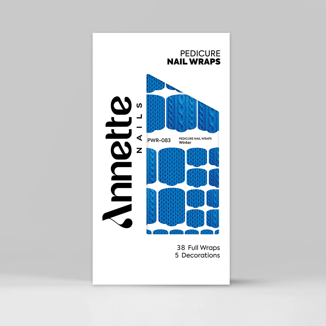 Nail Wraps Pedichiura Winter 83 Annette Nails PWR-083