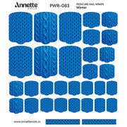 Nail Wraps Pedichiura Winter 83 Annette Nails PWR-083