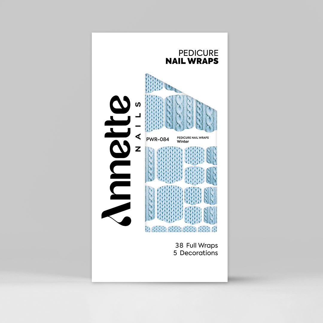 Nail Wraps Pedichiura Winter 84 Annette Nails PWR-084