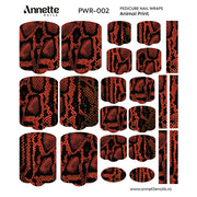 Nail Wraps Pedichiura Animal Print 2 Annette Nails PWR-002