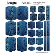 Nail Wraps Pedichiura Animal Print 3 Annette Nails PWR-003