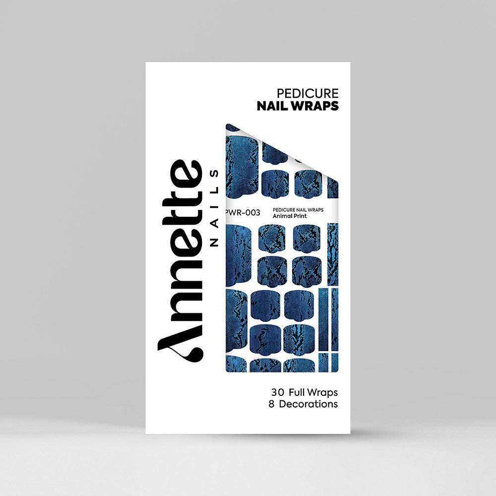 Nail Wraps Pedichiura Animal Print 3 Annette Nails PWR-003