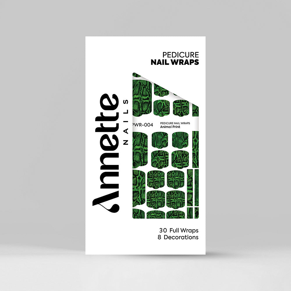 Nail Wraps Pedichiura Animal Print 4 Annette Nails PWR-004