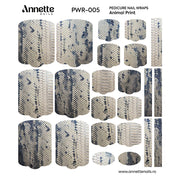 Nail Wraps Pedichiura Animal Print 5 Annette Nails PWR-005