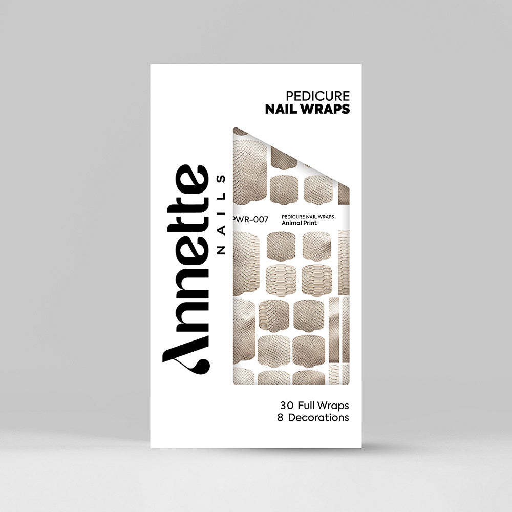Nail Wraps Pedichiura Animal Print 7 Annette Nails PWR-007
