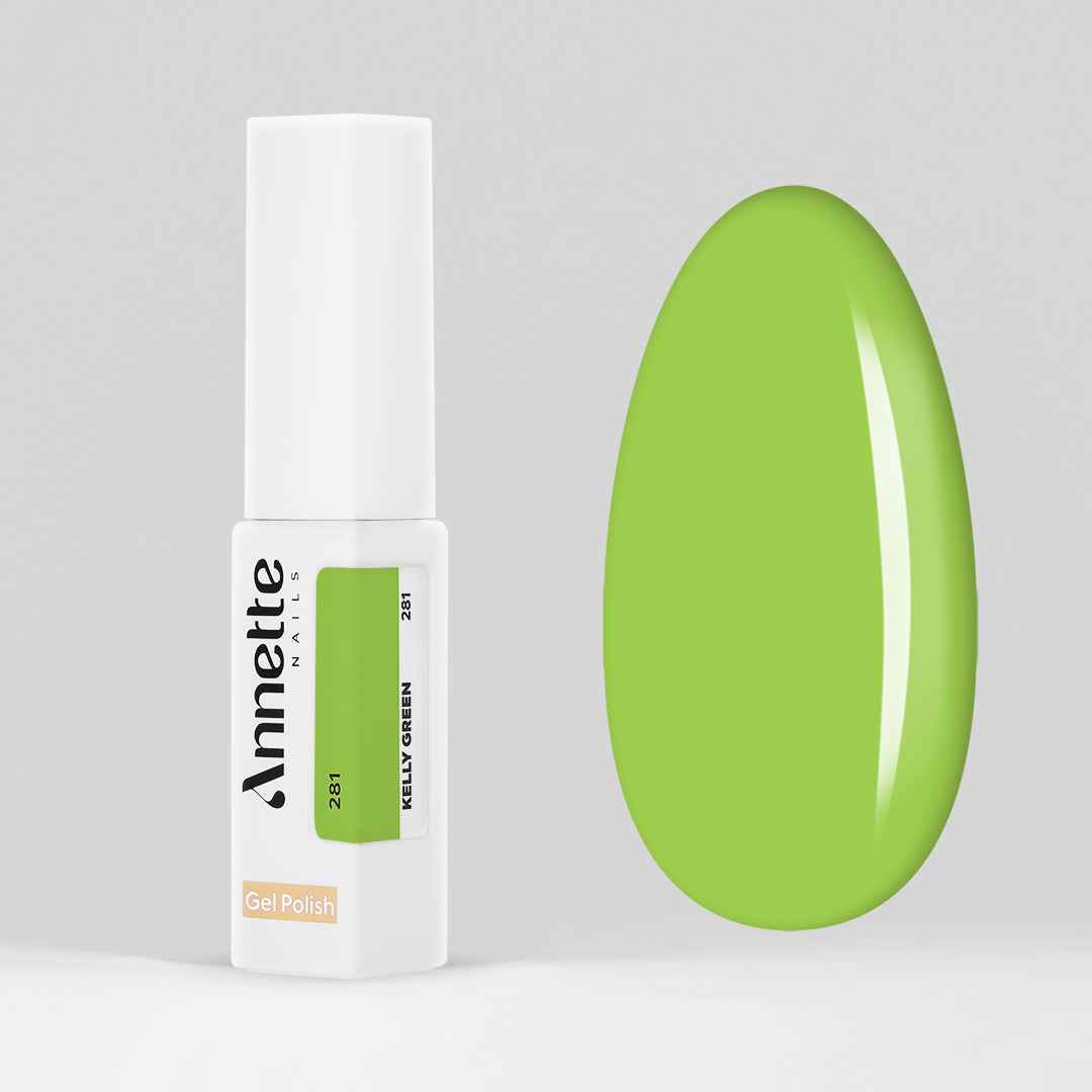 Oja Semipermanenta Neon Party Kelly Green 281 - 8ml Annette Nails