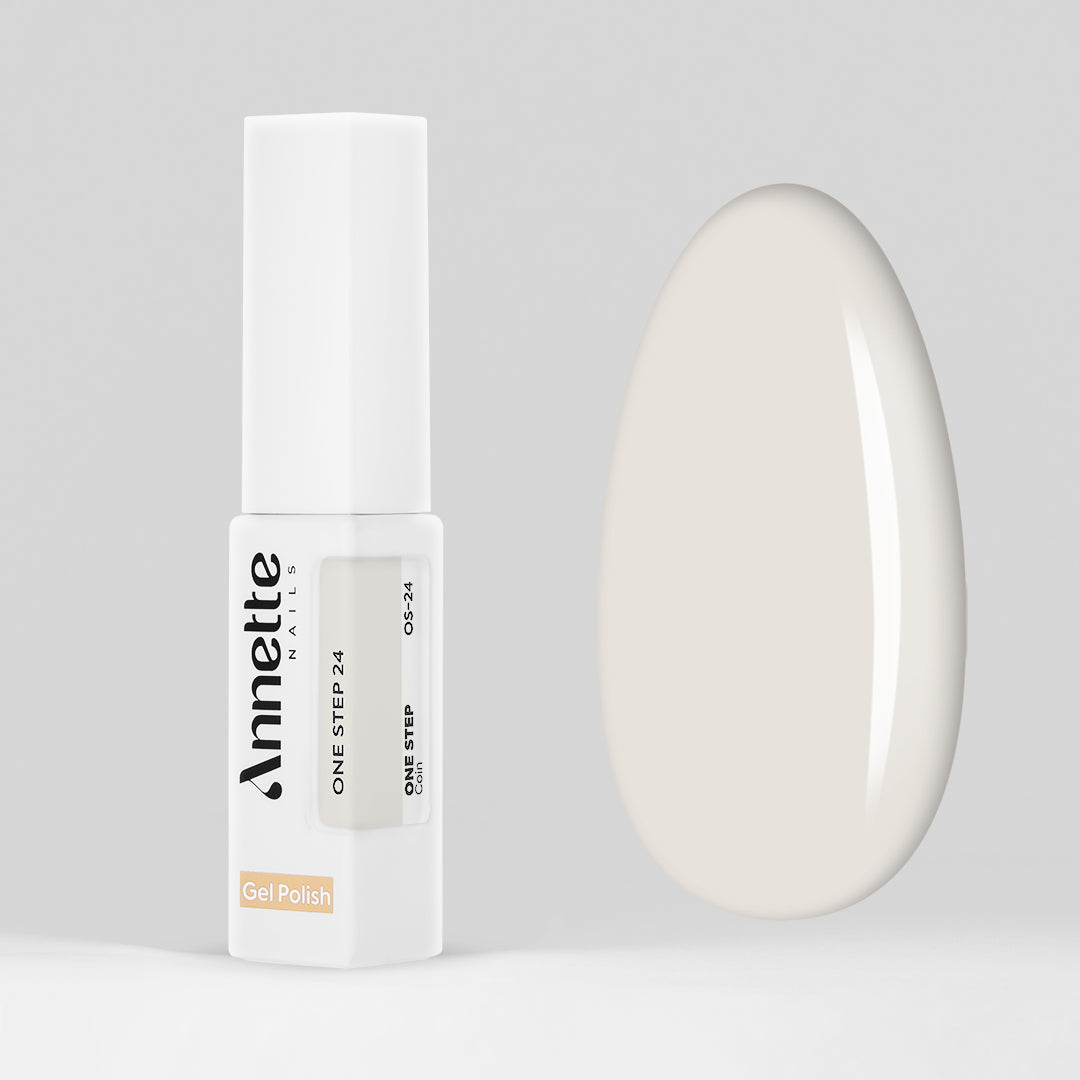 Oja Semipermanenta 3 in 1 One Step Coin - 8ml Annette Nails OS-24