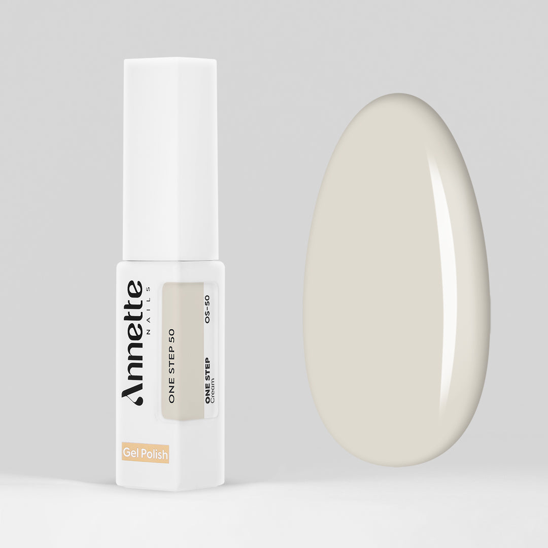 Oja Semipermanenta 3 in 1 One Step Cream - 8ml Annette Nails OS-50