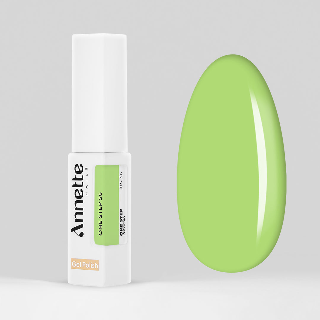 Oja Semipermanenta 3 in 1 One Step Pistachio - 8ml Annette Nails OS-56