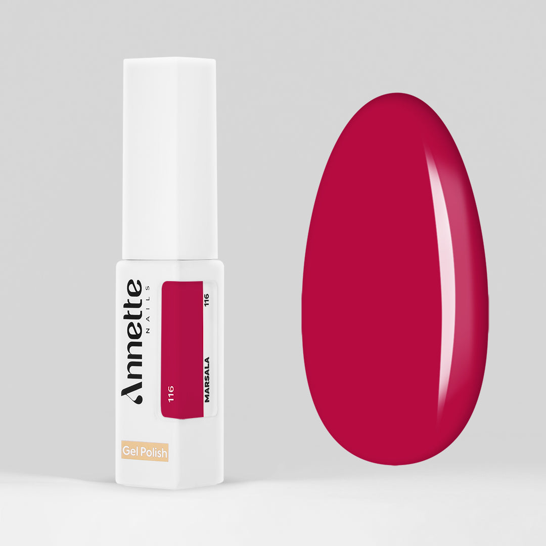 Oja Semipermanenta Lipstick Marsala 116 - 8ml Annette Nails