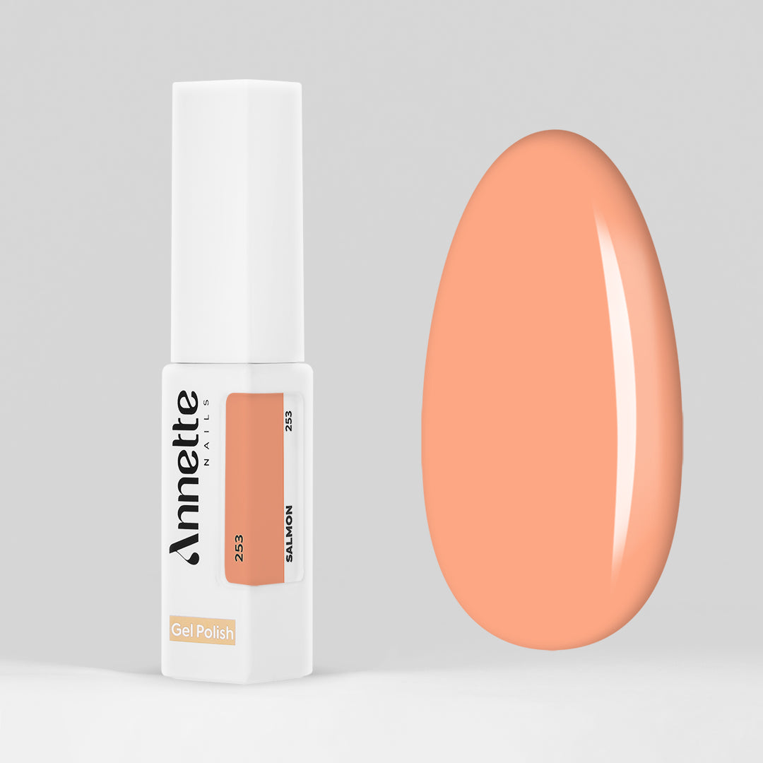 Oja Semipermanenta Sunset's Kiss Salmon 253 - 8ml Annette Nails