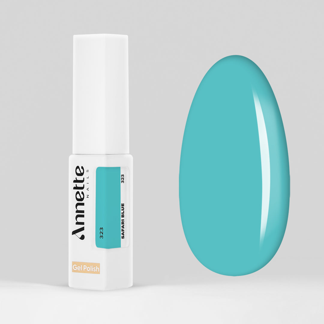 Oja Semipermanenta Zanzibar Safari Blue 323 - 8ml Annette Nails