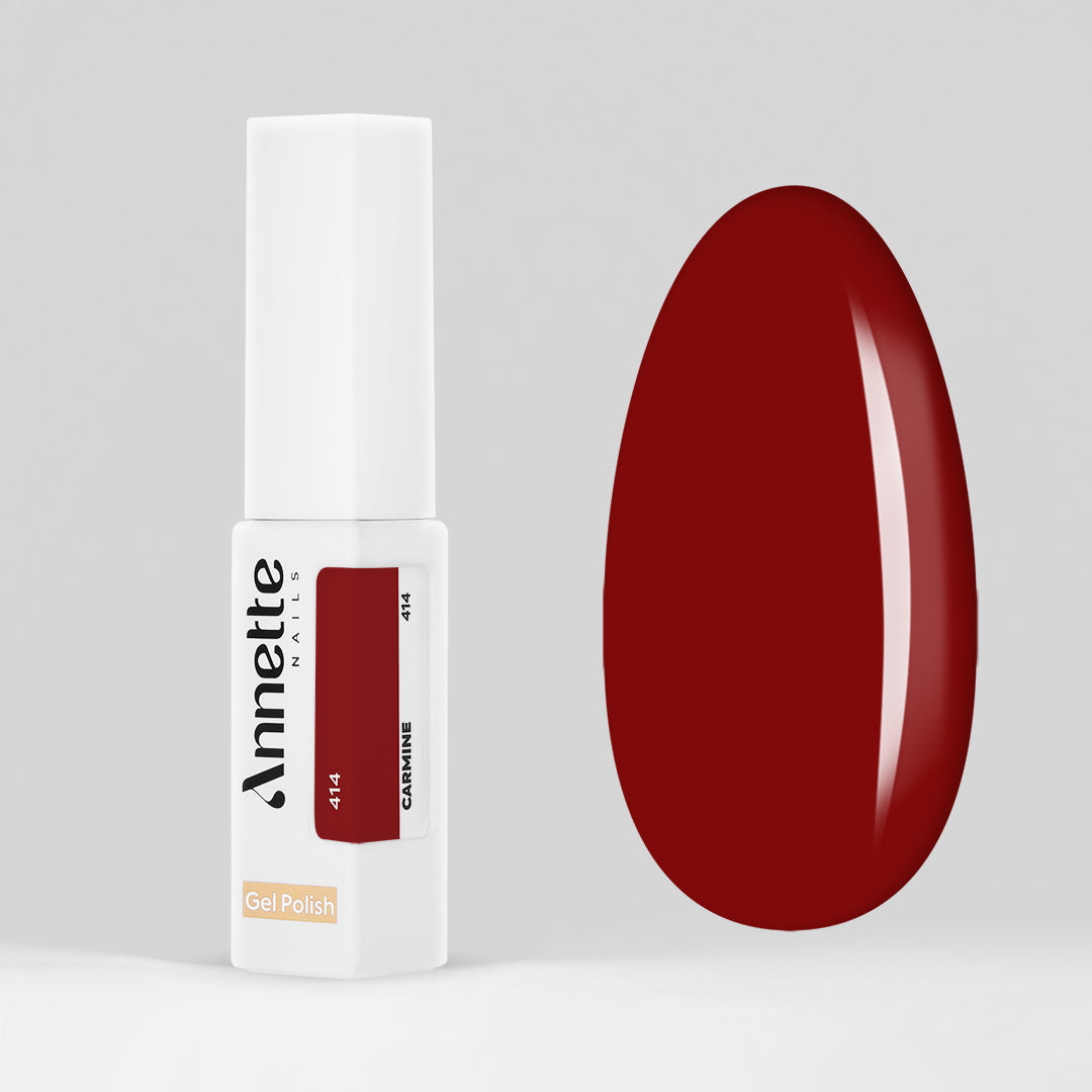 Oja Semipermanenta Shades of Red Carmine 414 - 8ml Annette Nails