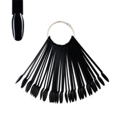 Paletar Unghii 50 Tipsuri Ovale Negre Annette Nails PTO-01B
