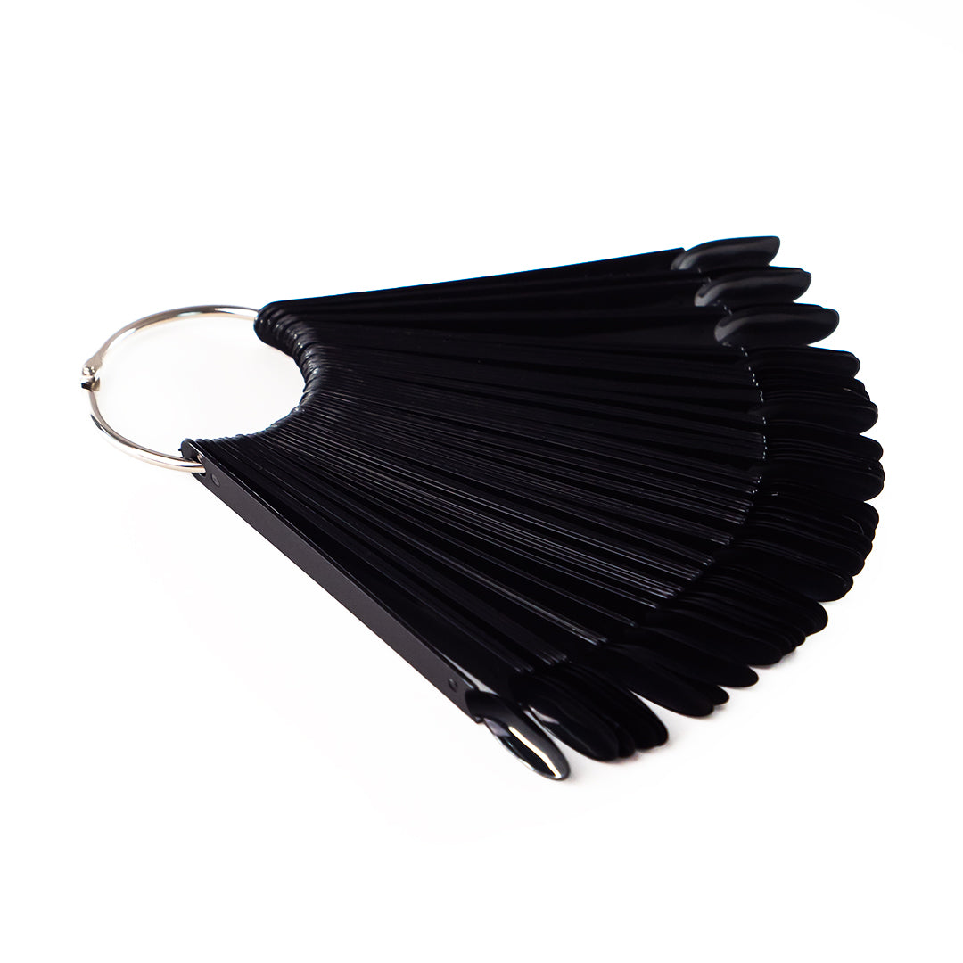 Paletar Unghii 50 Tipsuri Ovale Negre Annette Nails PTO-01B