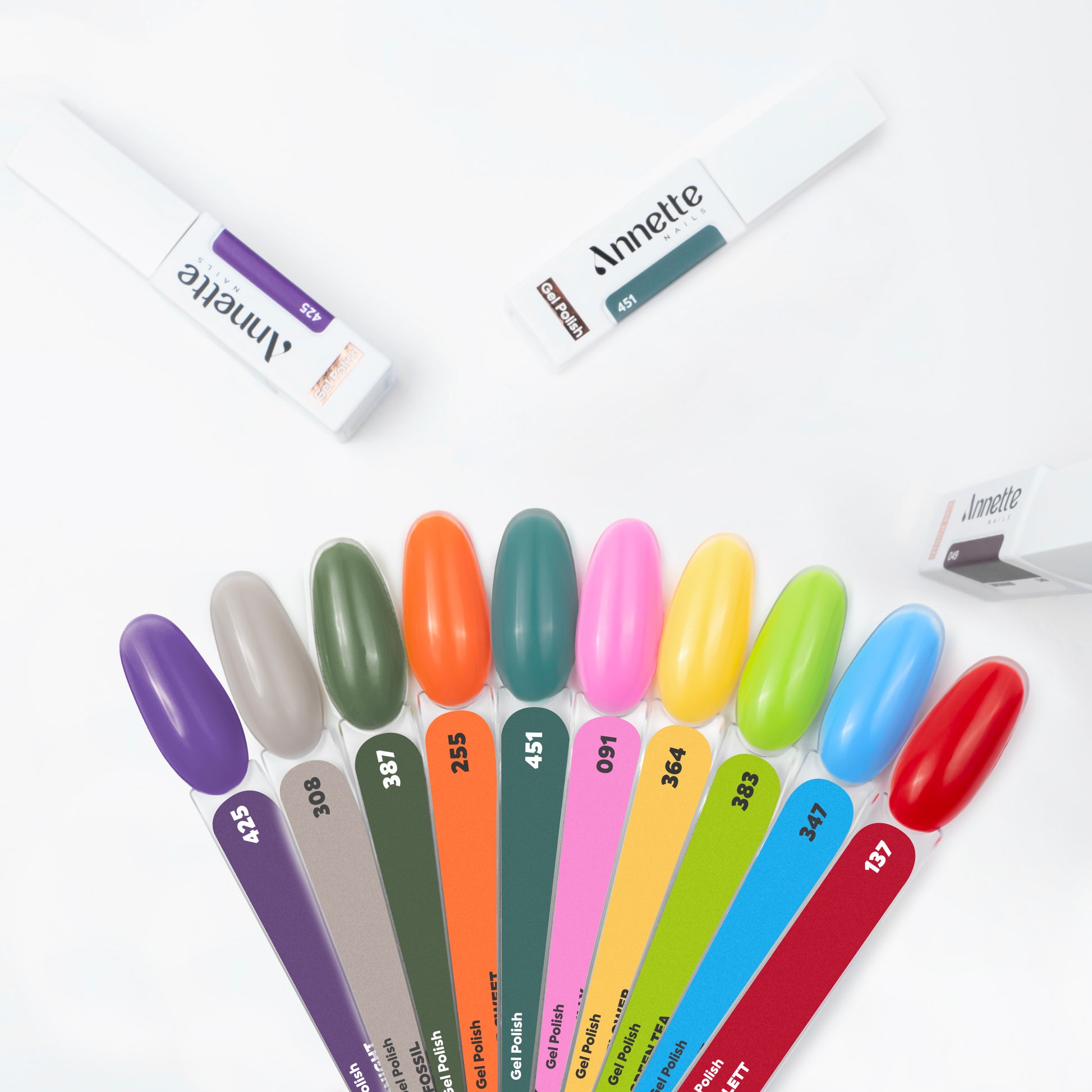 Colectie 8+2 Cadou Oje Semipermanente - Alege 10 Culori Annette Nails