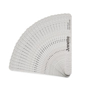 Set Pile Unghii - Ovale, Annette Nails, 25 buc - Zebra, 100/100 grit