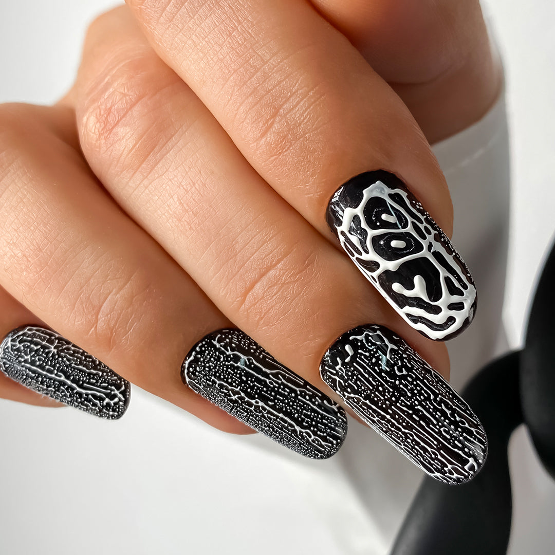 Poke Gel Nail Art Black 02 - 5ml Annette Nails PKG-02