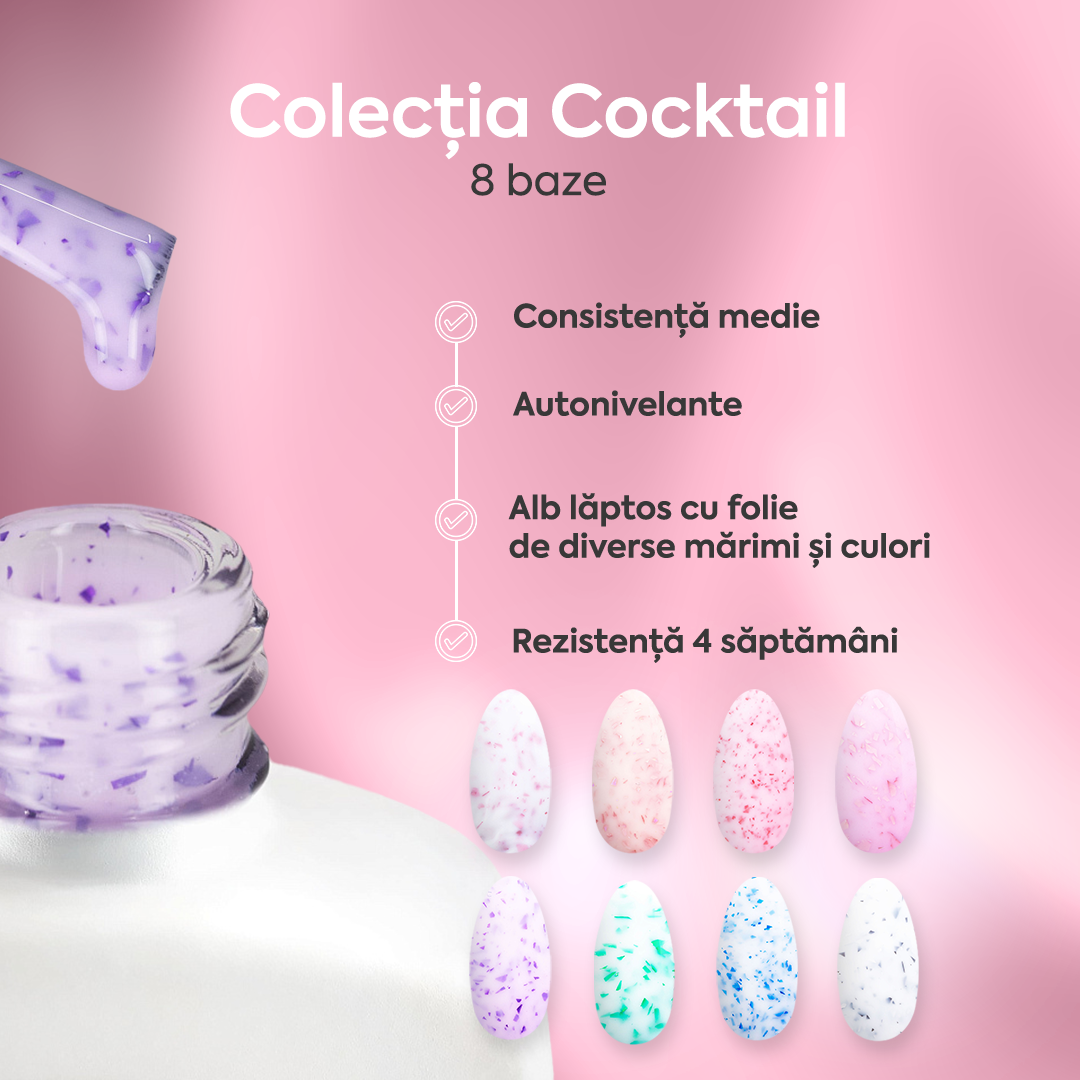 Colecția Cocktail - Set Baze Rubber
