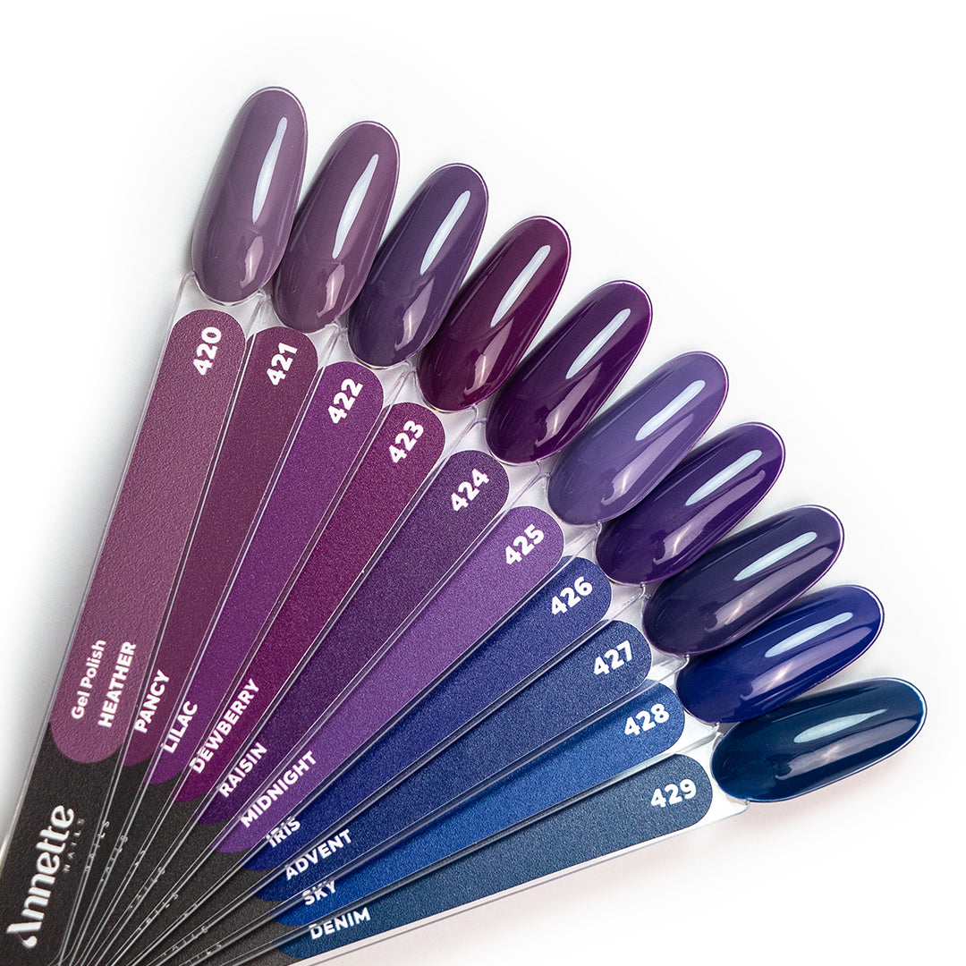 Oja Semipermanenta Purple Raisin 424 - 8ml Annette Nails