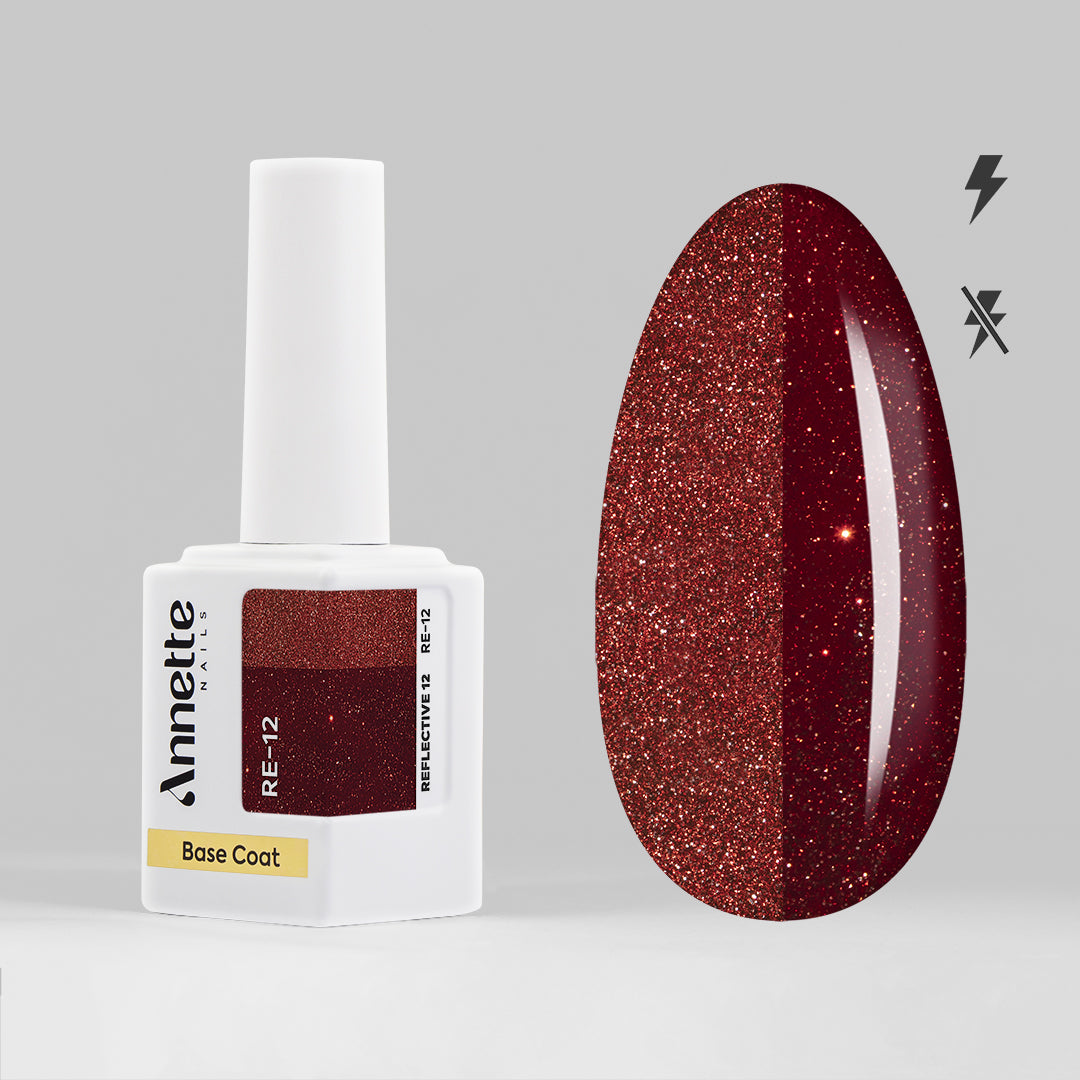 Baza Rubber Reflective 12 - 12ml Annette Nails RE-12