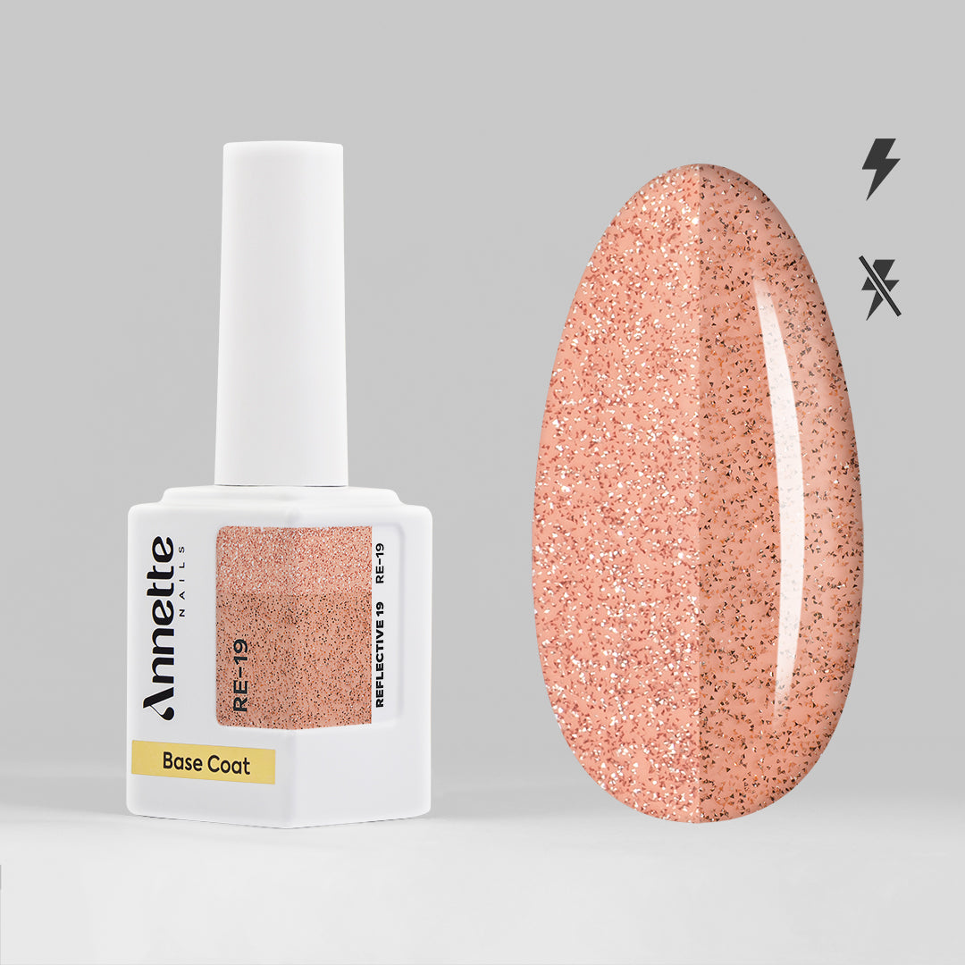 Baza Rubber Reflective 19 - 12ml Annette Nails RE-19