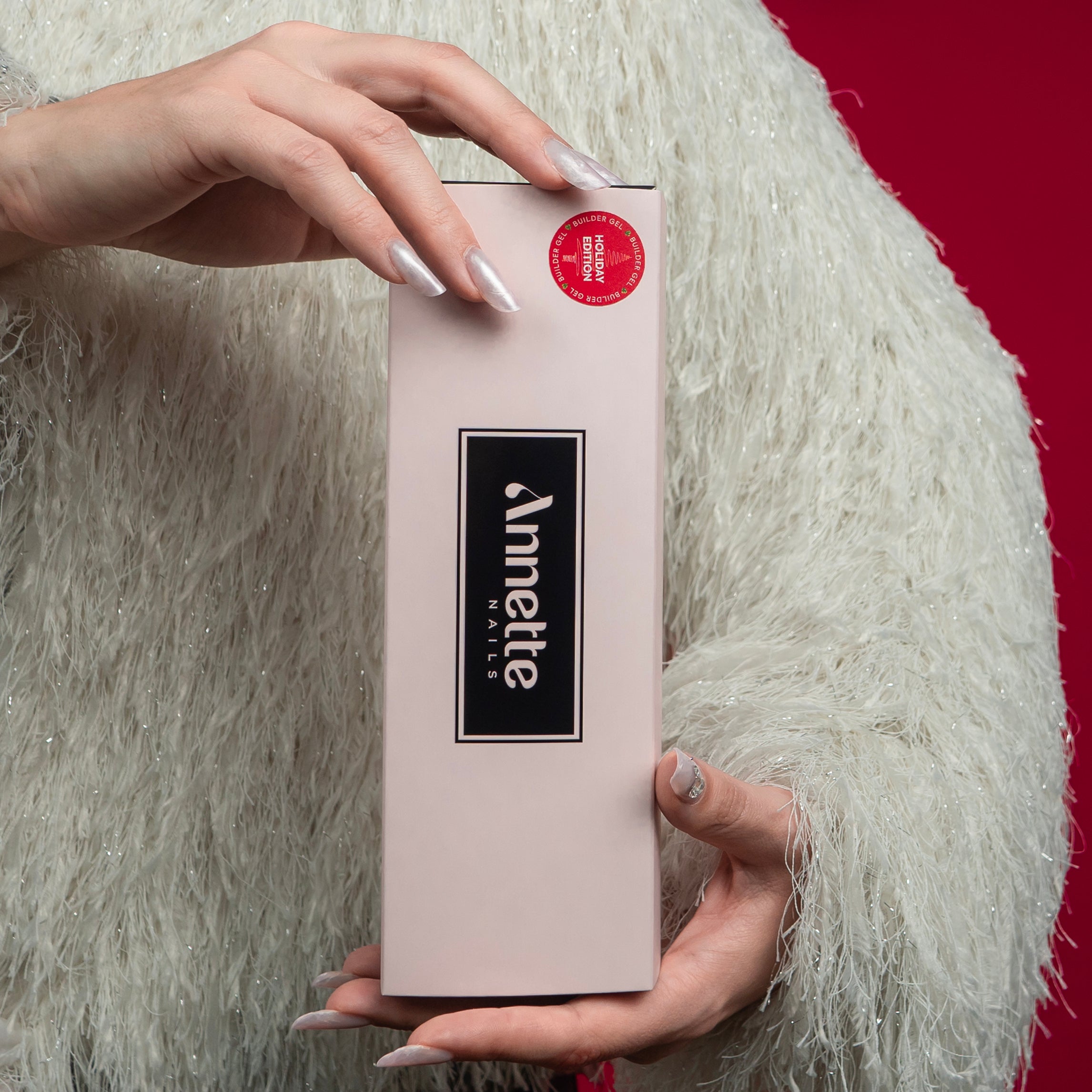 Holiday Edition Set Gel Unghii Constructie cu Efect 4 x 15ml Annette Nails GBK-01-S4-15