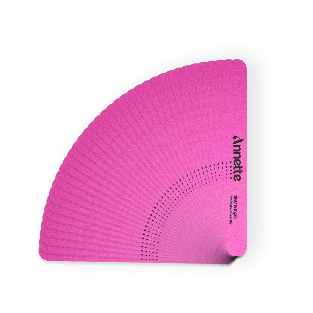 Set Pile Unghii din Lemn Ovale 50 buc 180/180 grit Roz Annette Nails PWD-01-180/180P-S50