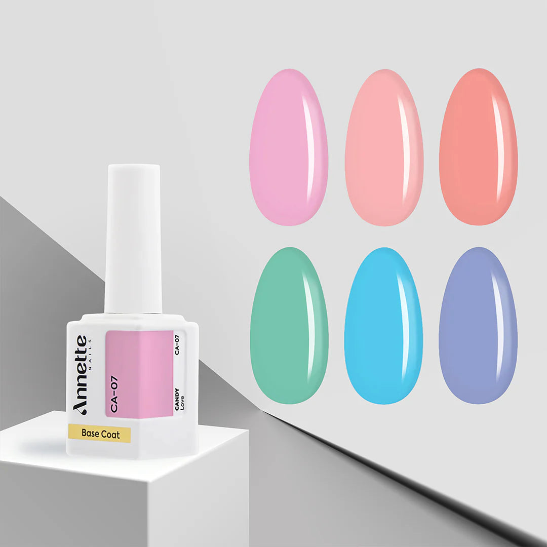 Colectie 5+1 Cadou Baze Rubber Color Annette Nails