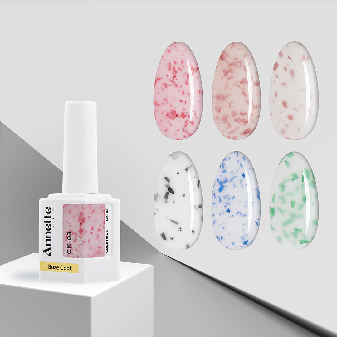 Colecția de baze rubber AnnetteNails COCKTAIL 5+1 GRATUIT