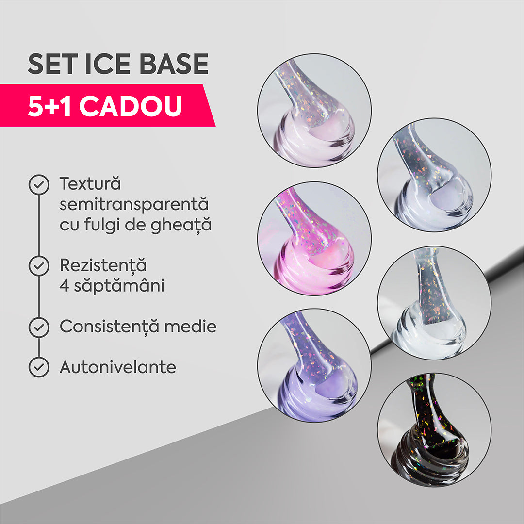 Colecția de baze rubber AnnetteNails ICE 5+1 GRATUIT