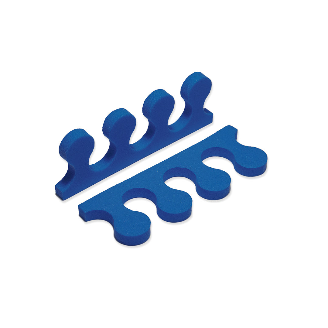 Set Despartitoare Degete Pedichiura 50 buc Albastru Annette Nails PS-01B-S50